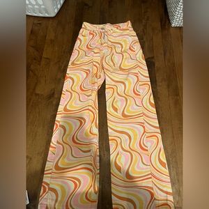 Fun pants, ordered off of amazon for Harry styles concert. Wore once